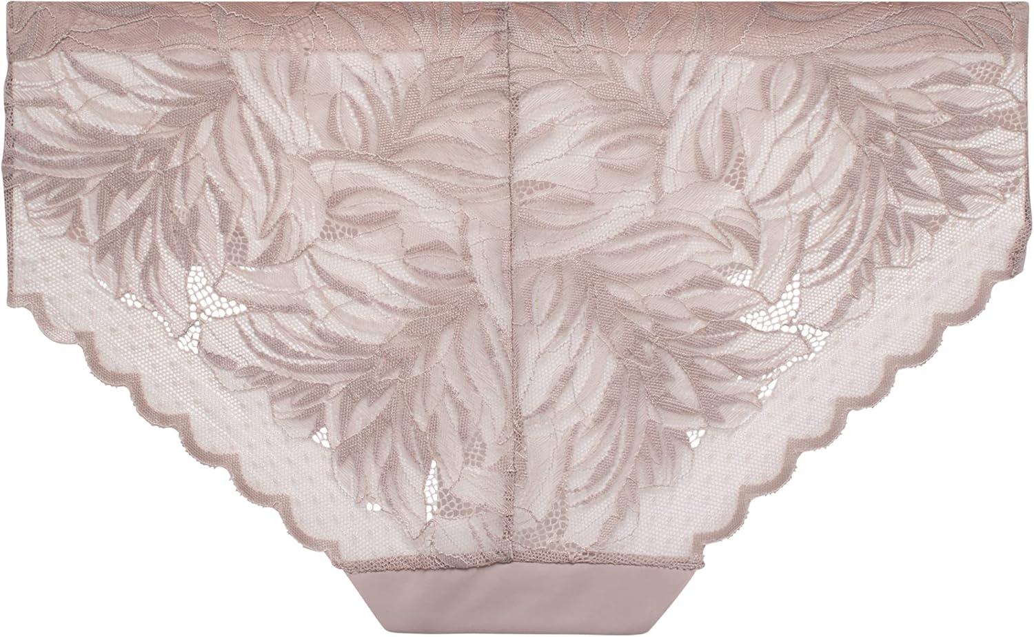 imageVince Camuto Womens Hipster Underwear Soft Seamless Lace Breathable Ladies Panties 36 Pack Ropa Interior de MujerMorganiteGreyTaupe 3pk