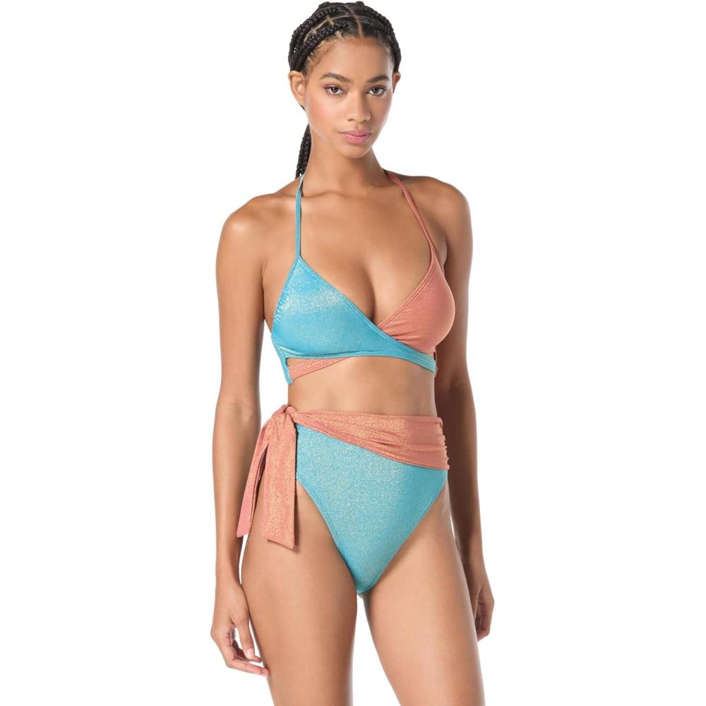 imageVince Camuto Womens Wrap Front Bra TopZenith