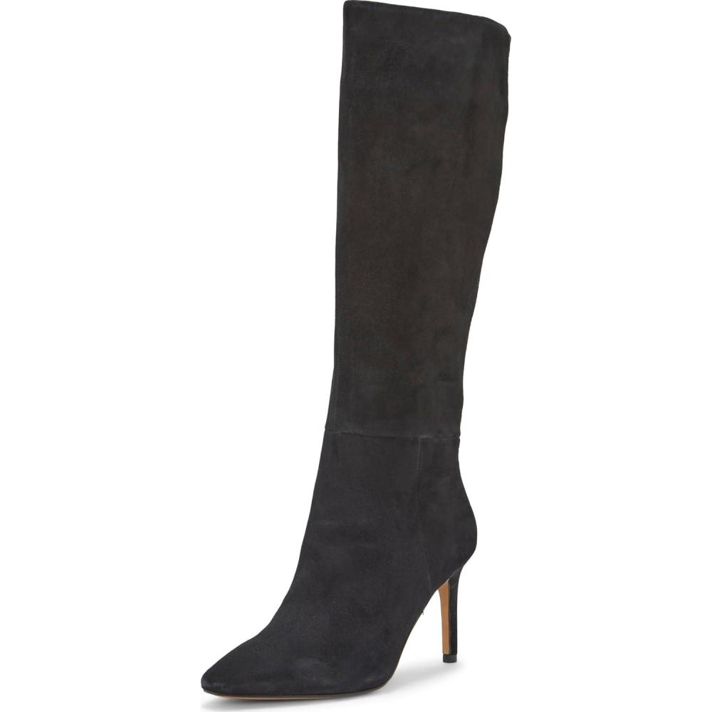 imageVince Camuto Womens Arendie Kneehigh BootsBlack Lux Suede