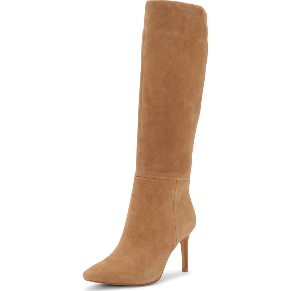 imageVince Camuto Womens Arendie Kneehigh BootsSandy Brown Lux Suede