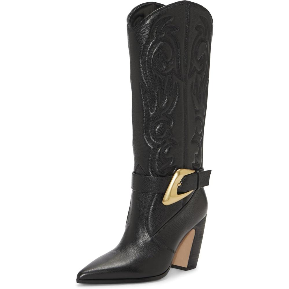 imageVince Camuto Womens Biancaa4 BootsBlack Leather