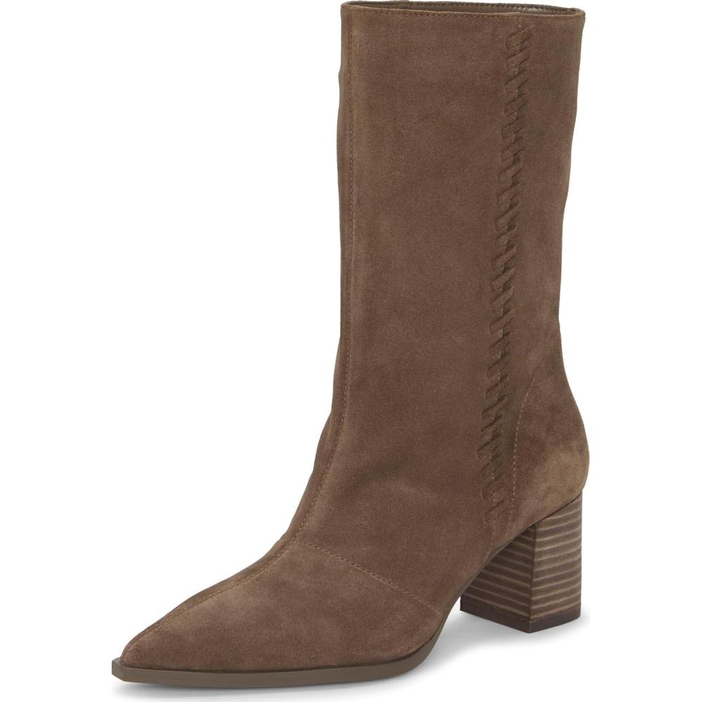 imageVince Camuto Womens Lorrys BootieToasted Taupe Suede