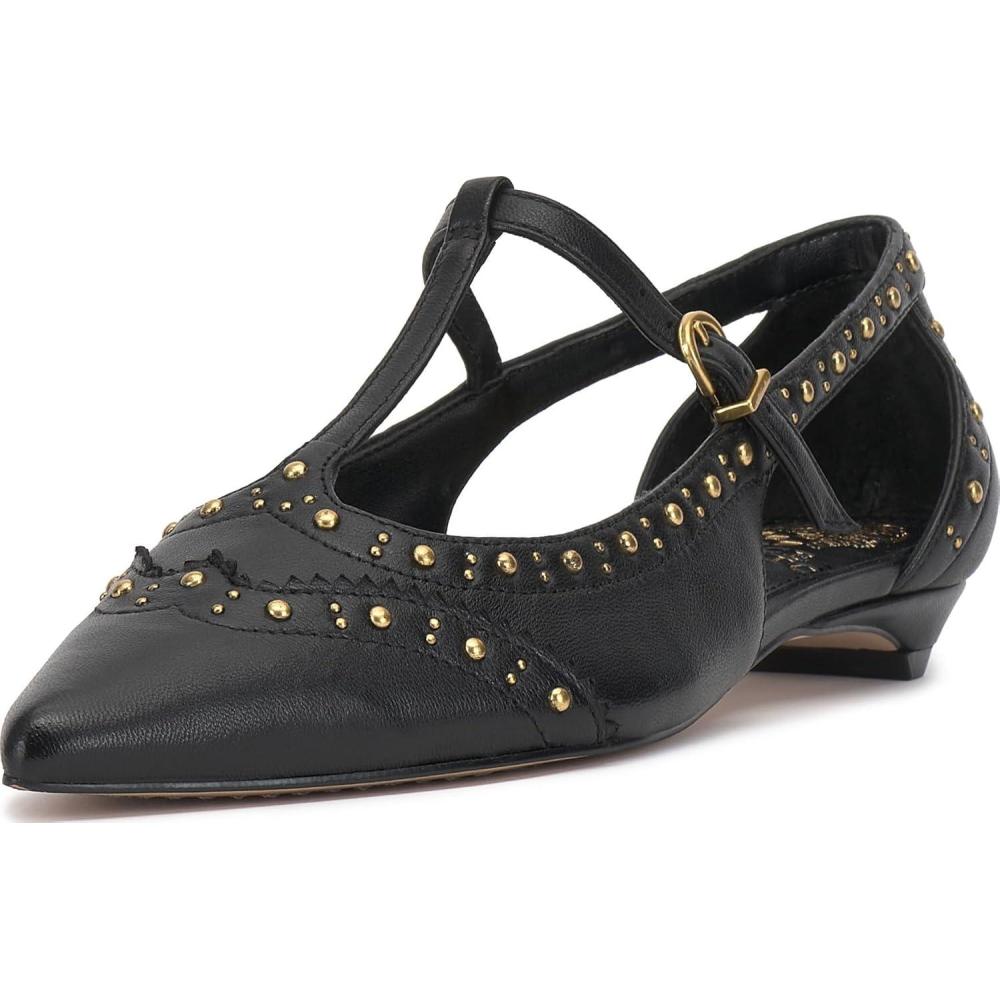 imageVince Camuto Womens ValkieBlack Leather