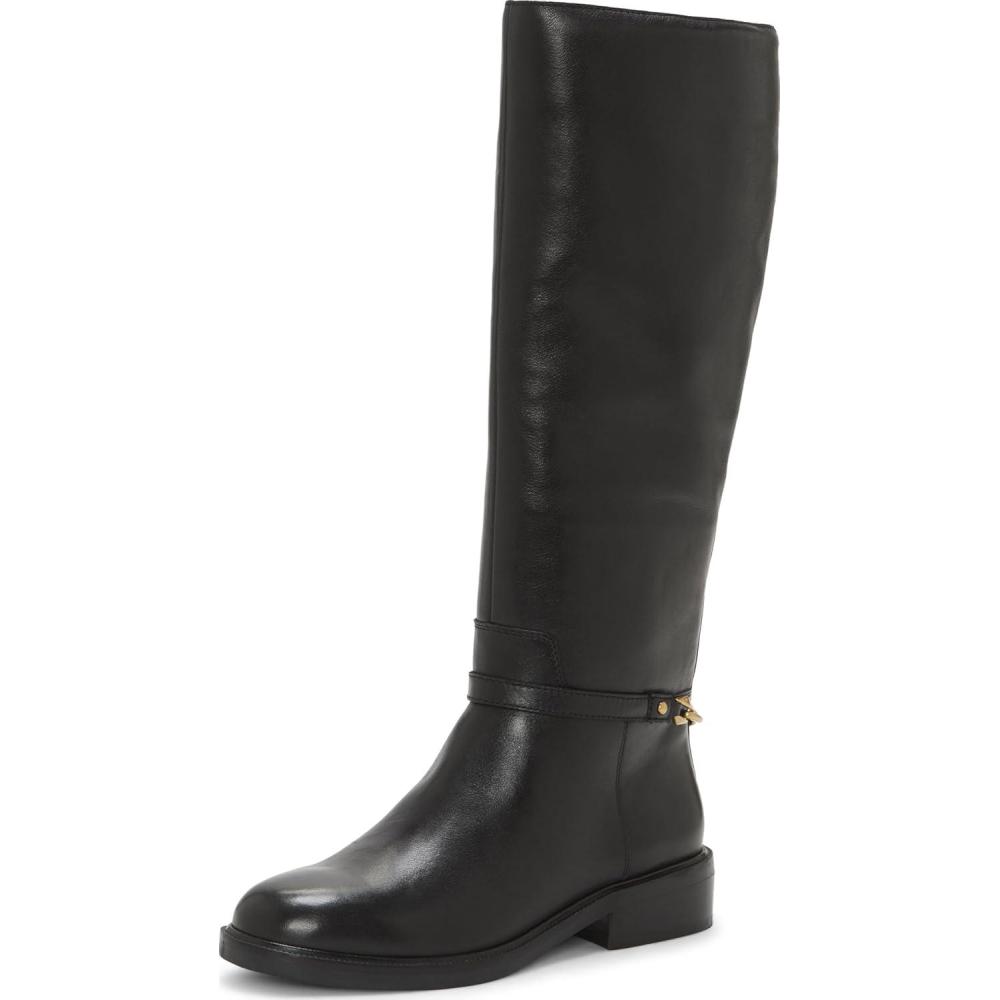 imageVince Camuto womens Adria2Black Leather Wide Calf
