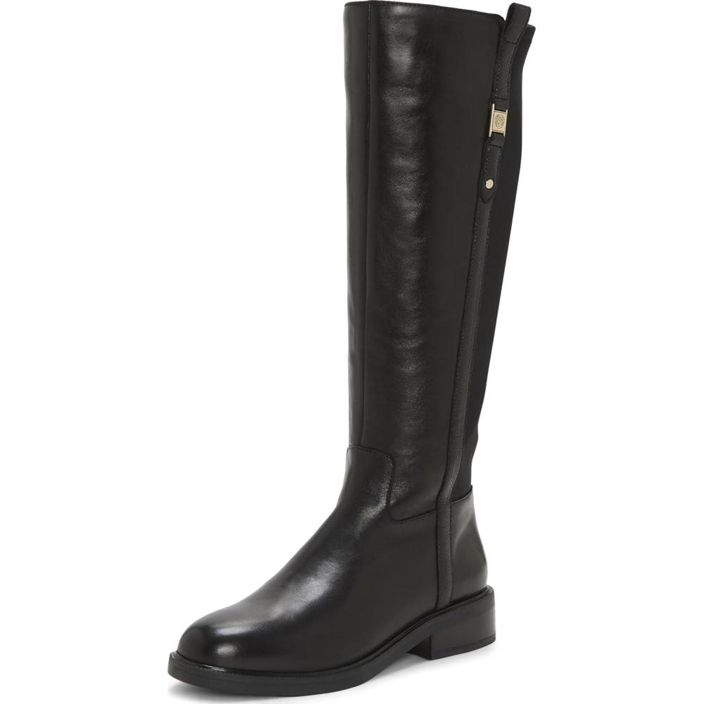 imageVince Camuto womens Annora2Black Leather Wide Calf