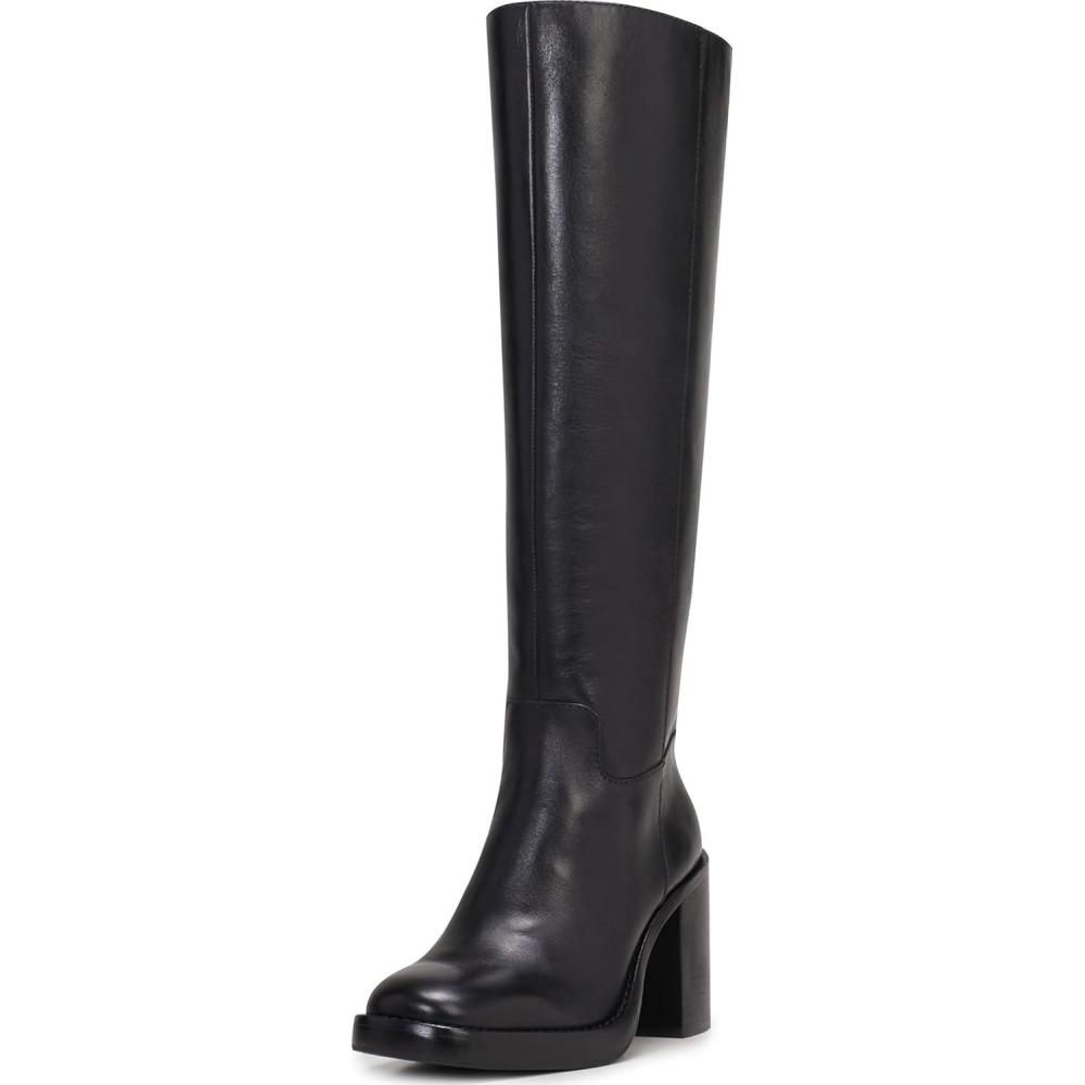 imageVince Camuto womens GibiBlack Cow Leather Wide Calf