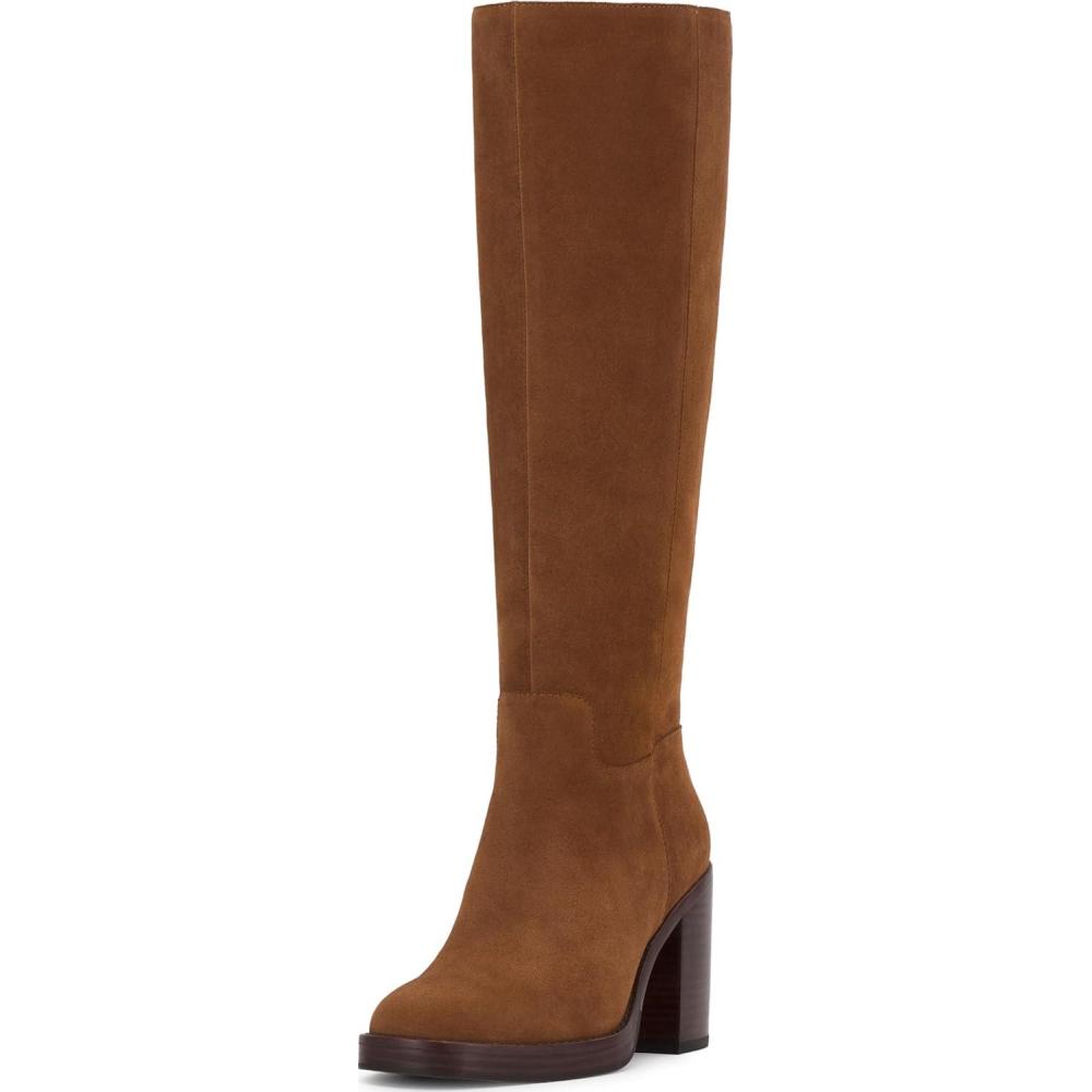 imageVince Camuto womens GibiBurnt Sugar Suede Extra Wide Calf