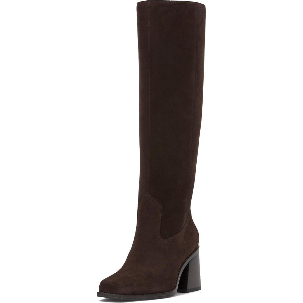 imageVince Camuto womens Sangeti Wide CalfBrownie Suede Extra Wide Calf