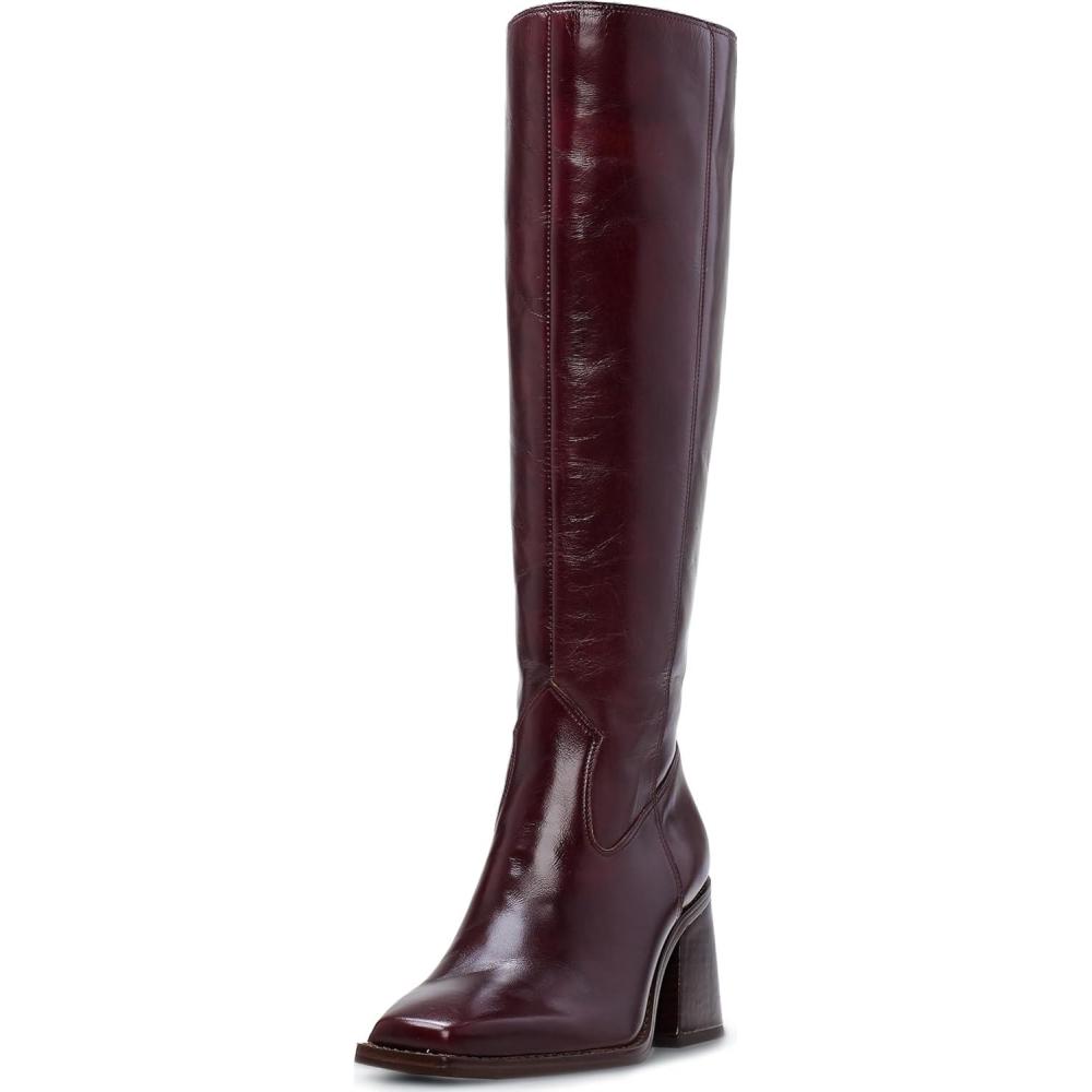imageVince Camuto womens Sangeti Wide CalfDark Mahogany Leather Extra Wide Calf