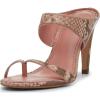Pale Pink Snake Print
