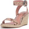 Pale Pink Snake Print
