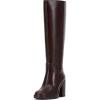 Rich Mahogany Narrow Calf