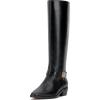 Black Extra Wide Calf