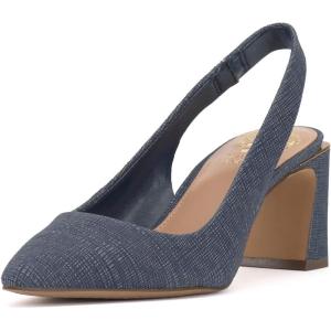 Vince Camuto Womens Hamden Slingback Pump(Elemental Blue)