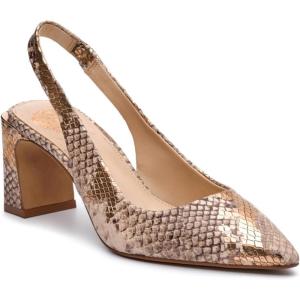 Vince Camuto Womens Hamden Slingback Pump(Gold)