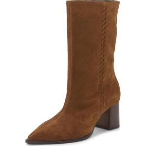 Vince Camuto Women’s Lorrys Bootie(Burnt Sugar Suede)