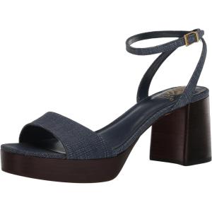 Vince Camuto Women’s Pendreya Platform Sandal(Elemental Blue)