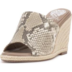 Vince Camuto womens FaylaWedge Sandal(Light Taupe)