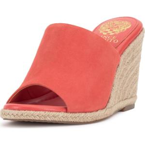 Vince Camuto womens FaylaWedge Sandal(Peach Pop)