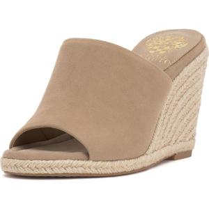 Vince Camuto womens FaylaWedge Sandal(Tortilla Suede)