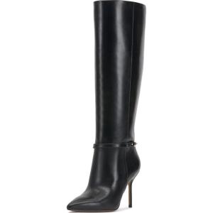 Vince Camuto womens Mirtha2(Black Leather Wide Calf)