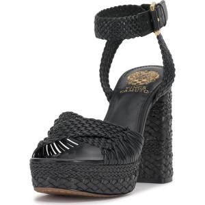 Vince Camuto womens Pessa(Black Woven)