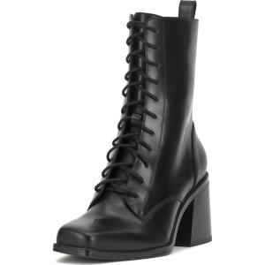 Vince Camuto womens Safina(Black Leather)