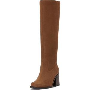 Vince Camuto womens Sangeti1(Burnt Sugar Suede Narrow Calf)