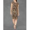 Vince Camuto Womens Dress Dress,Black Gold,10