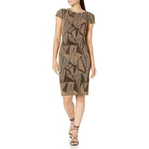 Vince Camuto Womens Dress Dress,Black Gold,10