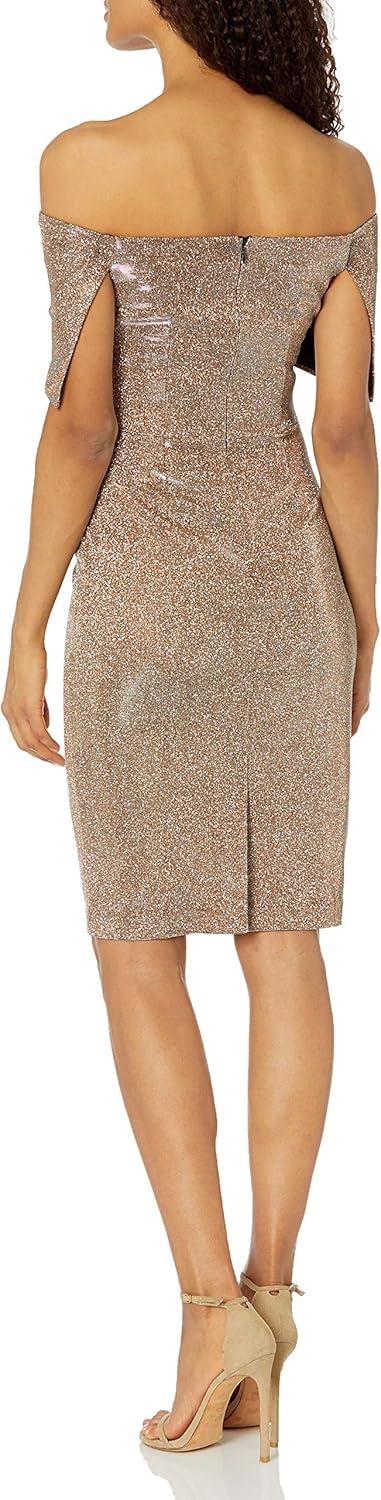 imageVince Camuto Womens Off The Shoulder Sheath DressLilac