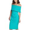 Vince Camuto Womens Off The Shoulder Sheath Dress(Transparent)