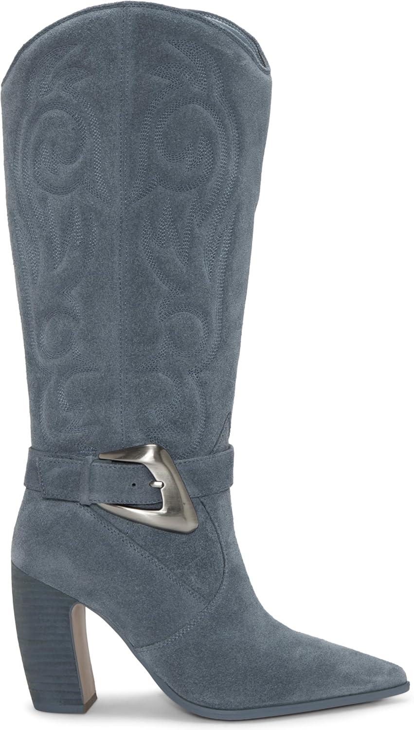 imageVince Camuto Biancaa Knee High Western BootLagoon Suede