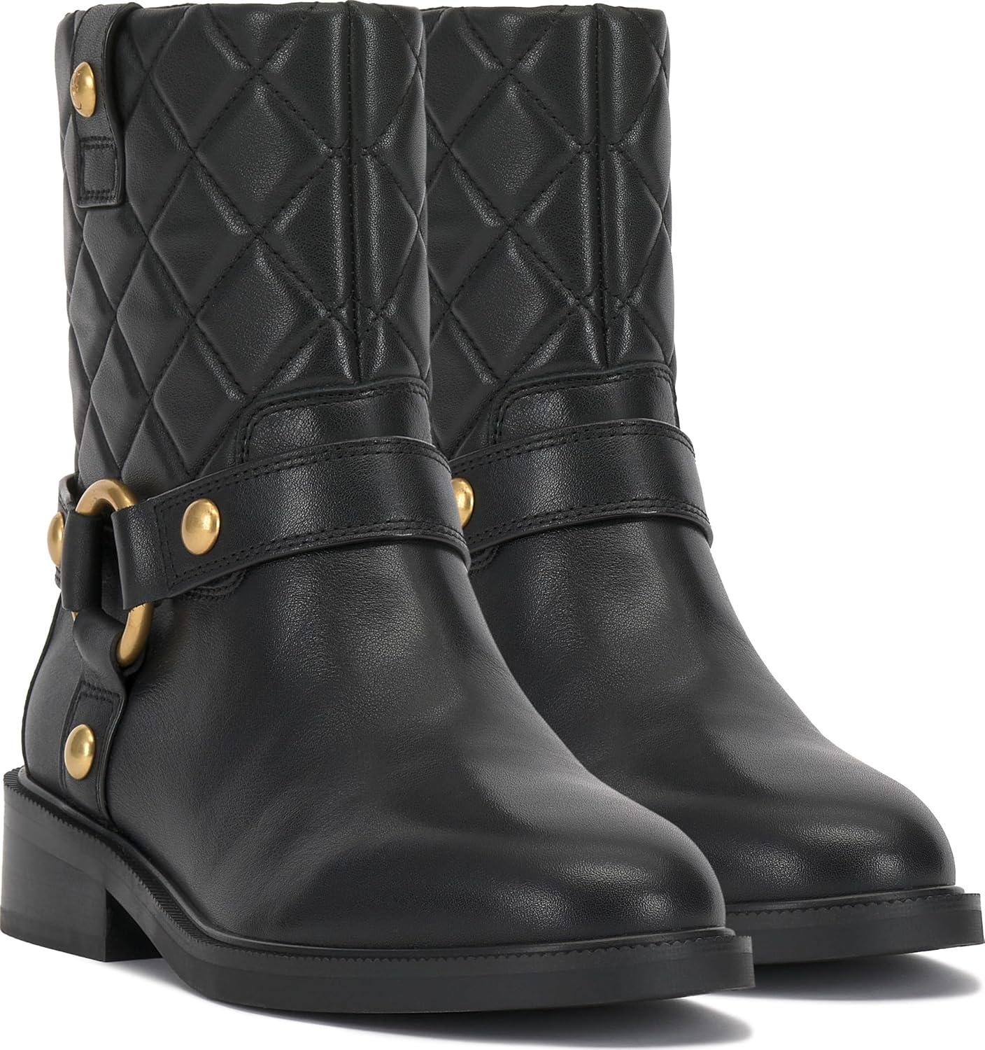 imageVince Camuto womens AmaisBlack Quilted