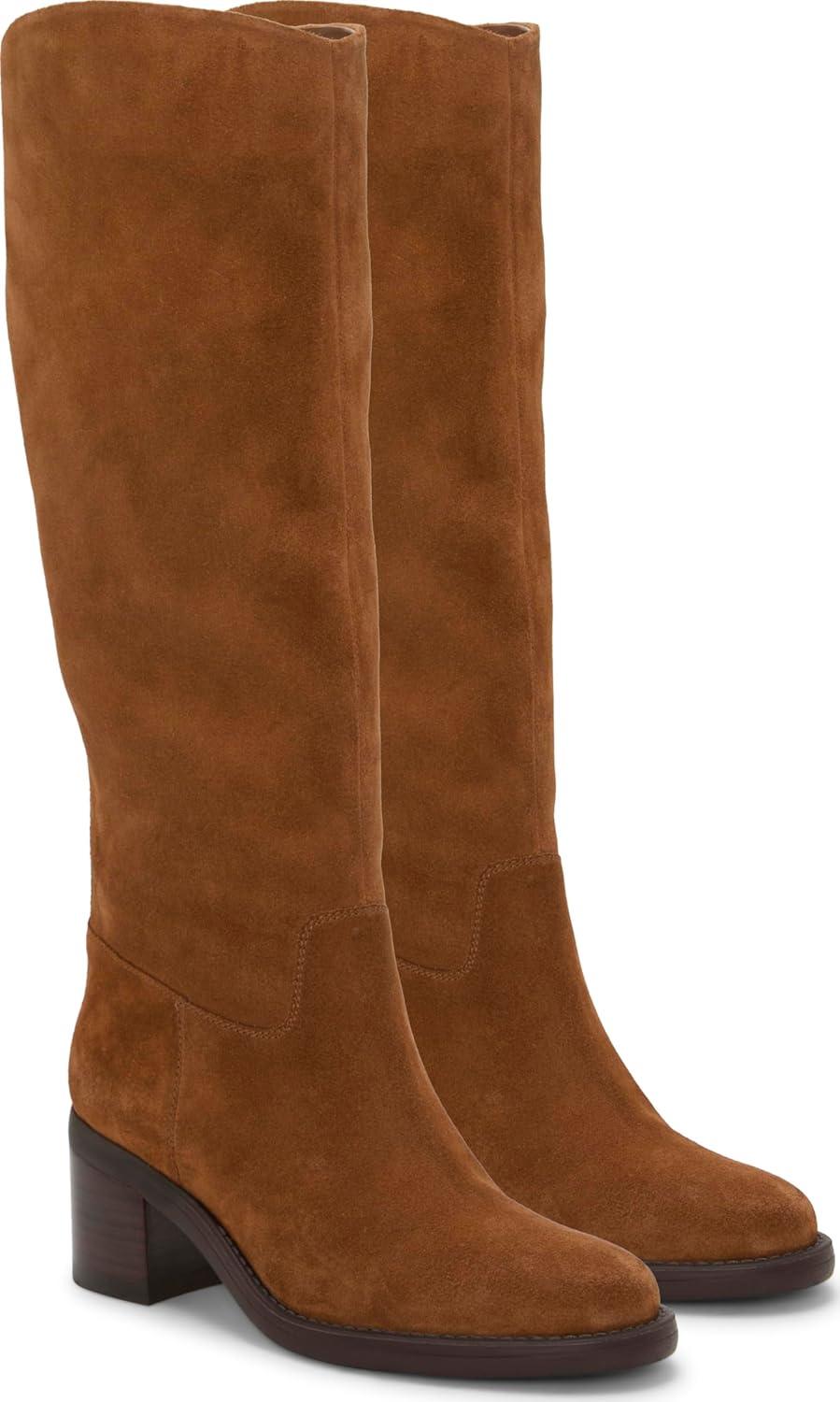 imageVince Camuto womens Amree1Burnt Sugar Suede Narrow Calf