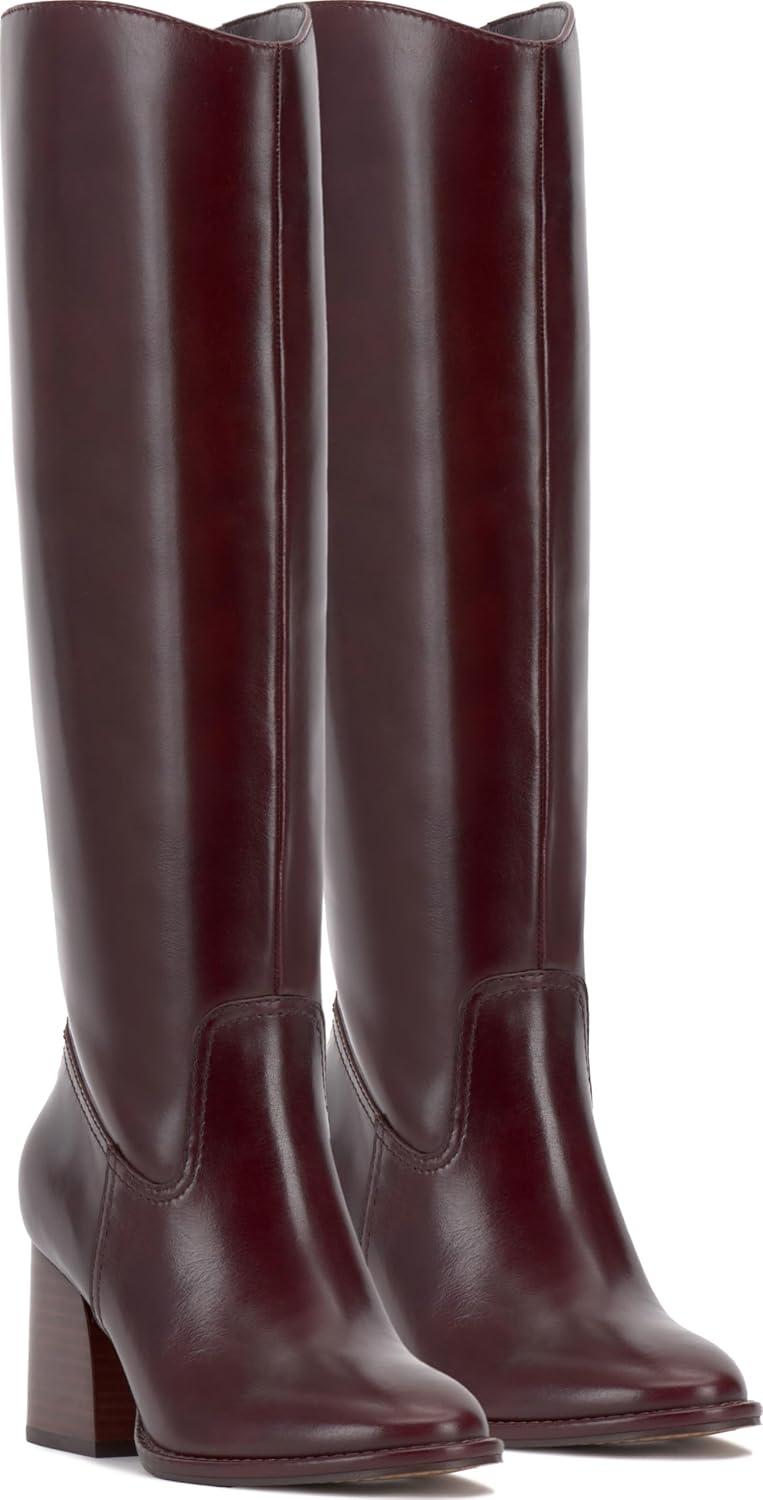 imageVince Camuto Womens Leila Knee High BootRich Mahogany