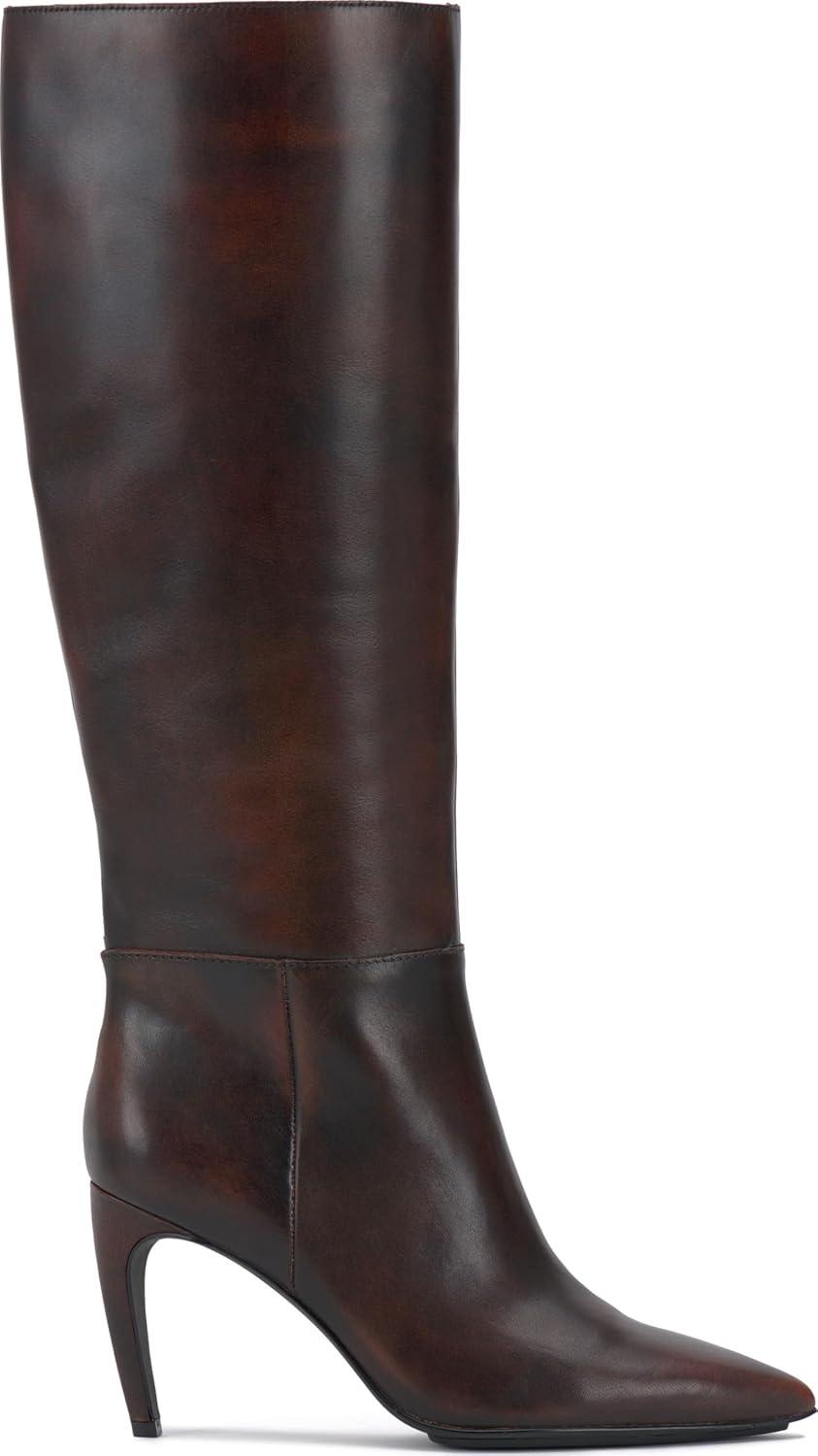 imageVince Camuto womens BrigitteDark Caramel Extra Wide Calf