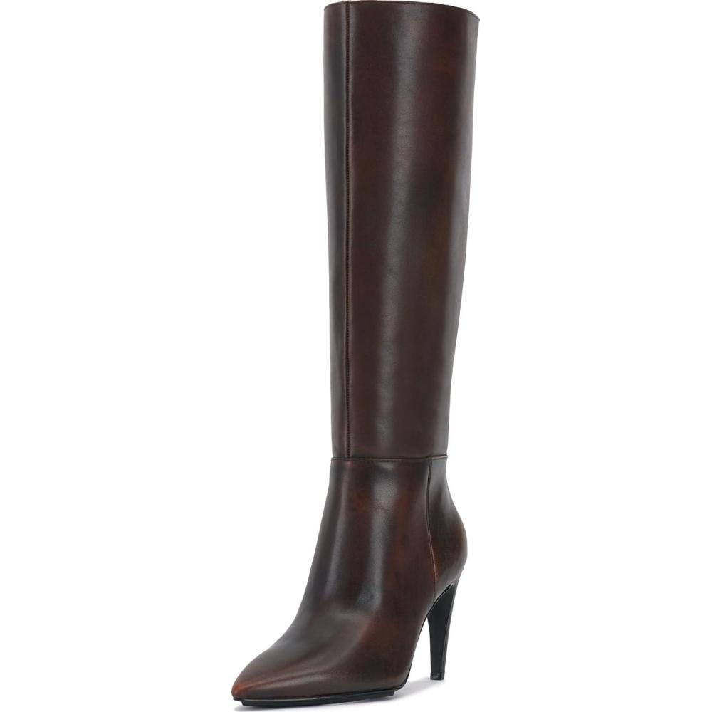 imageVince Camuto womens BrigitteDark Caramel Extra Wide Calf