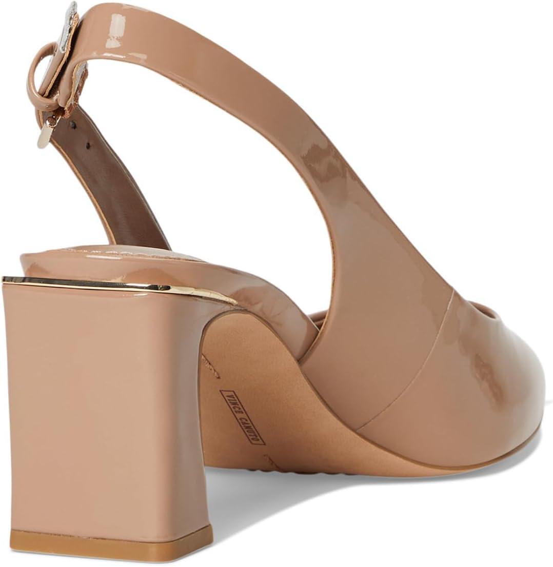 imageVince Camuto Womens Hamden Buckle Slingback PumpChai Latte