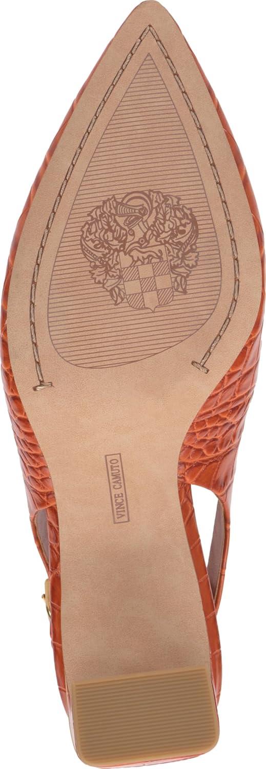 imageVince Camuto Womens Hamden Buckle Slingback PumpSunset Croco