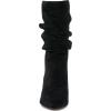 Vince Camuto womens Skylar(Black Suede)