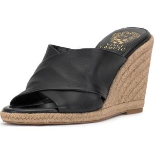 Vince Camuto womens Fisella(Black Leather)