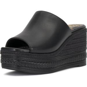 Vince Camuto womens Lierna(Black Leather)
