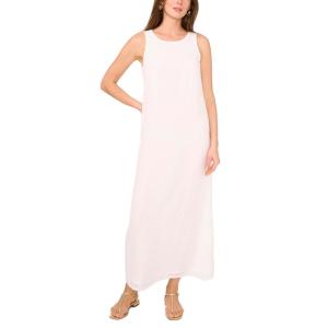 Vince Camuto Women’s Sleeveless A-line Maxi Dress(New Ivory)