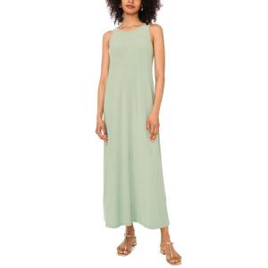 Vince Camuto Women’s Sleeveless Keyhole Back Maxi Dress(Eucalyptus)