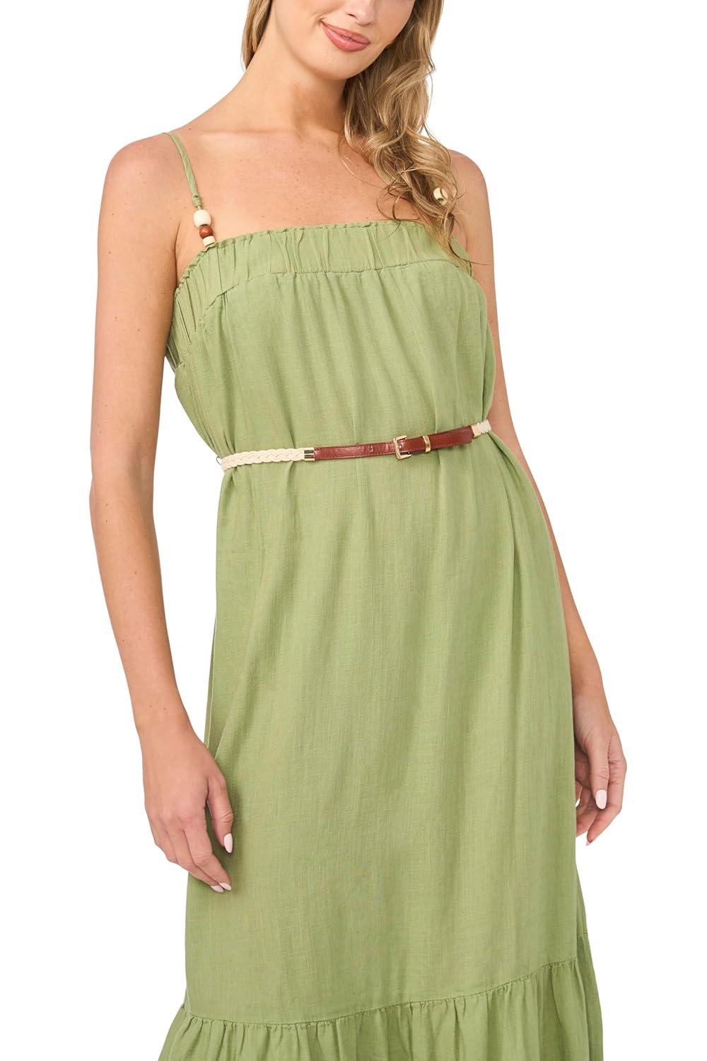 imageVince Camuto Womens Sleeveless Aline Maxi DressSage