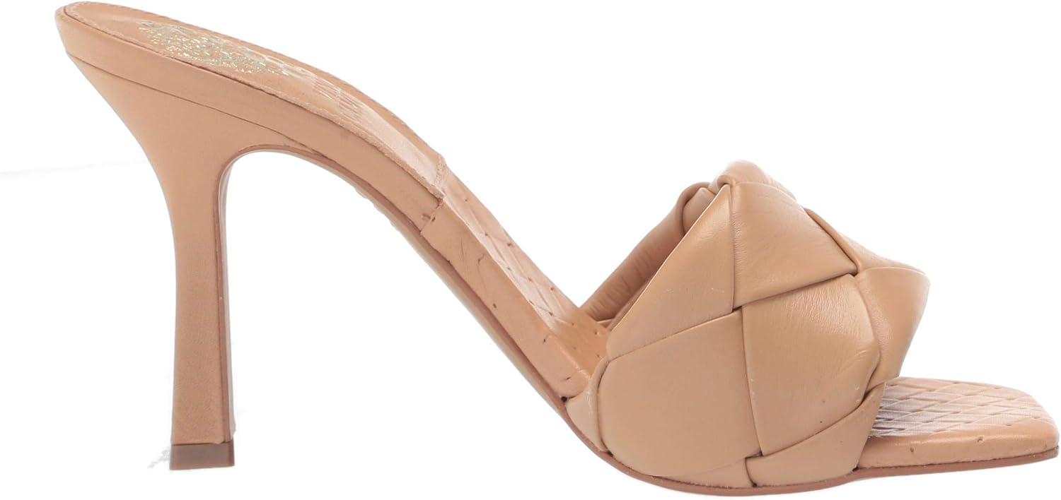 imageVince Camuto womens Brelanie Woven Strap Dress MuleDulce De Leche