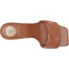 Vince Camuto womens Brelanie Woven Strap Dress Mule(Barn Brown)