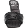 Vince Camuto womens Brelanie Woven Strap Dress Mule(Black)