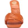 Vince Camuto womens Brelanie Woven Strap Dress Mule(Carribean Orange)